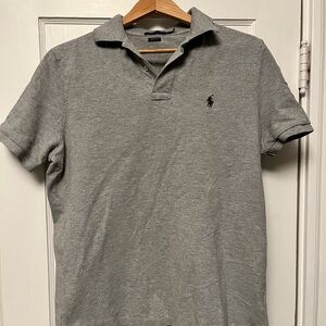 Polo by Ralph Lauren Grey Polo Shirt - Classic Fit